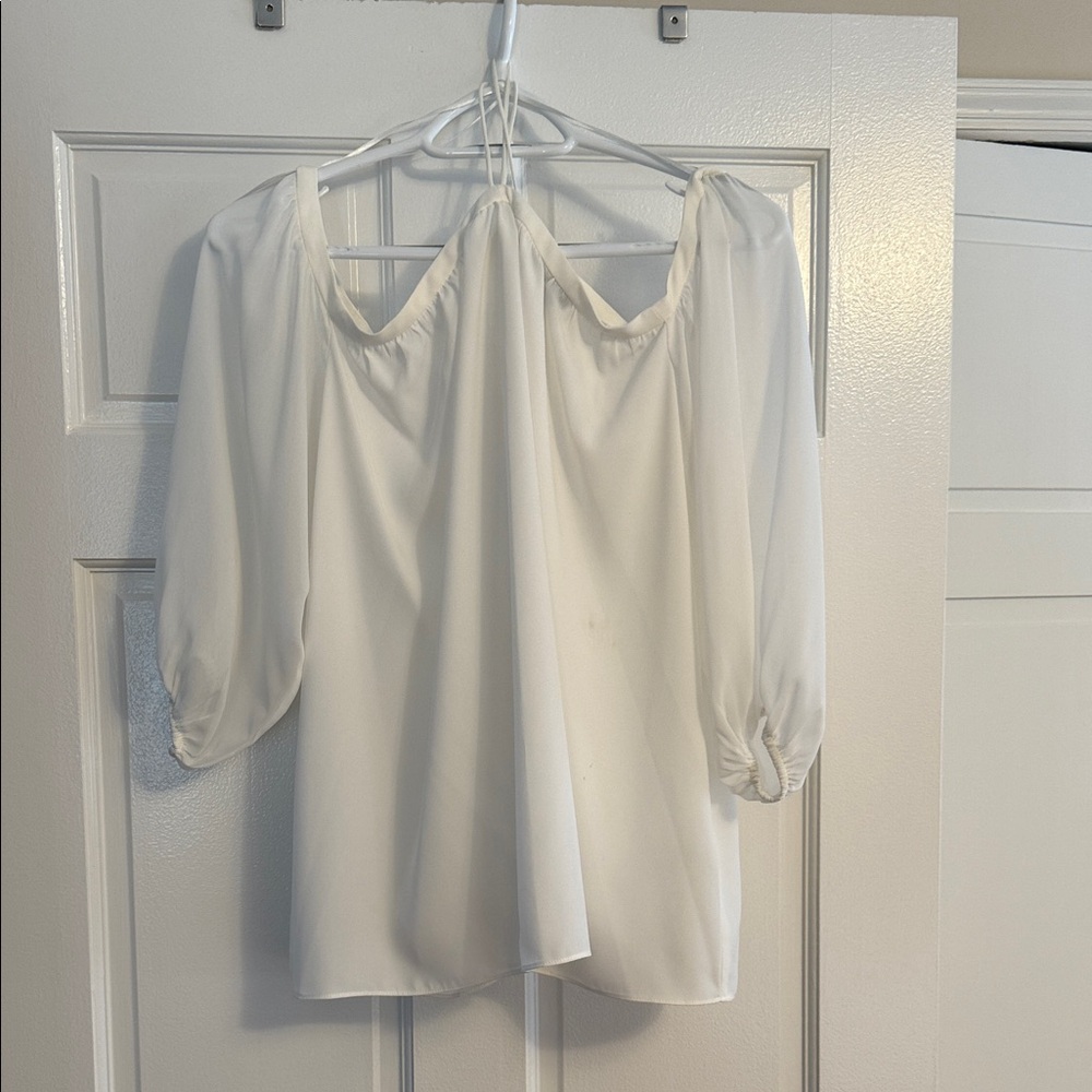 1. State Off-White Women's Blouse